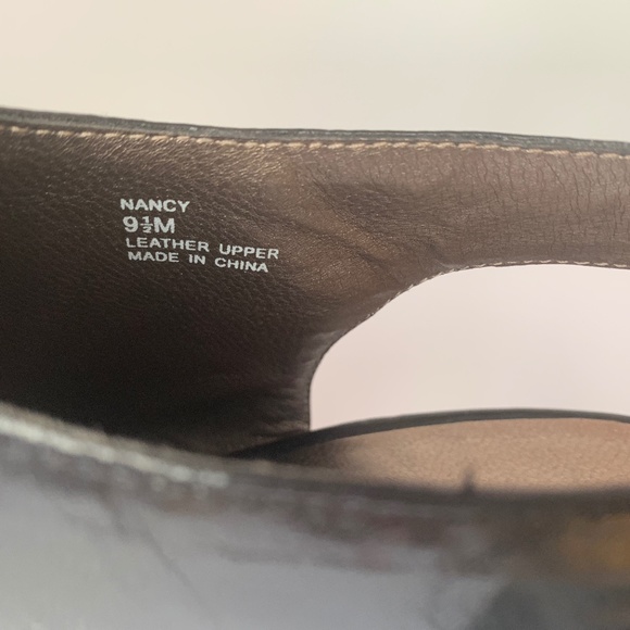 Moda Spana Heels Zip front Leather 9.5 - Picture 7 of 8